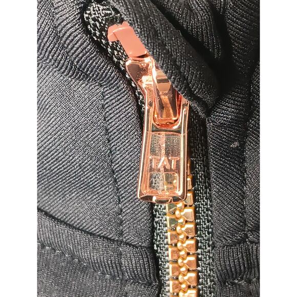 New LIVI Active Black Full Zip Jacket Plus 14/16 NWT Wicking Quick Dry Pockets - Picture 8 of 15